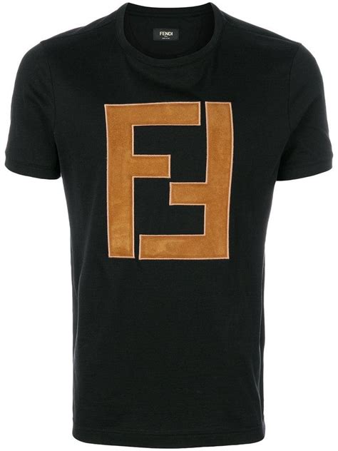 fendi ff logo t shirt